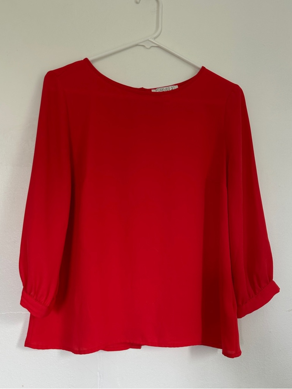 Forever 21 Orange Blouse